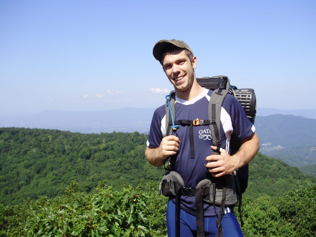 backpacking on the Appalachian Trail